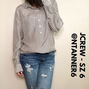 JCREW - silk blouse